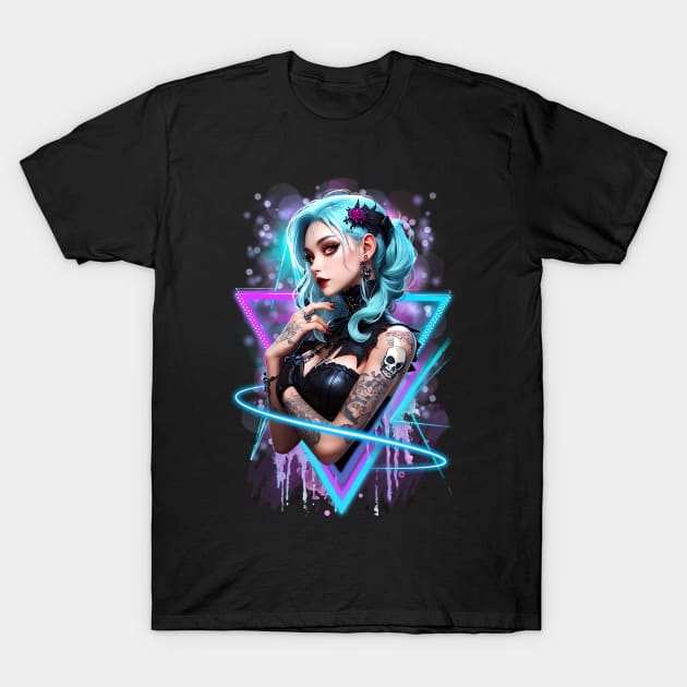 Gothic Maiden ver 2 T-Shirt by KawaiiDread